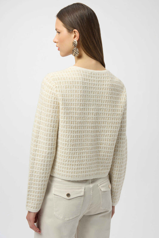 Joseph Ribkoff sequined knit cardigan 254938