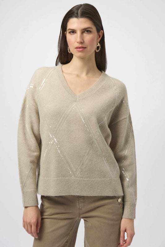 Joseph Ribkoff sequin sweater 254949