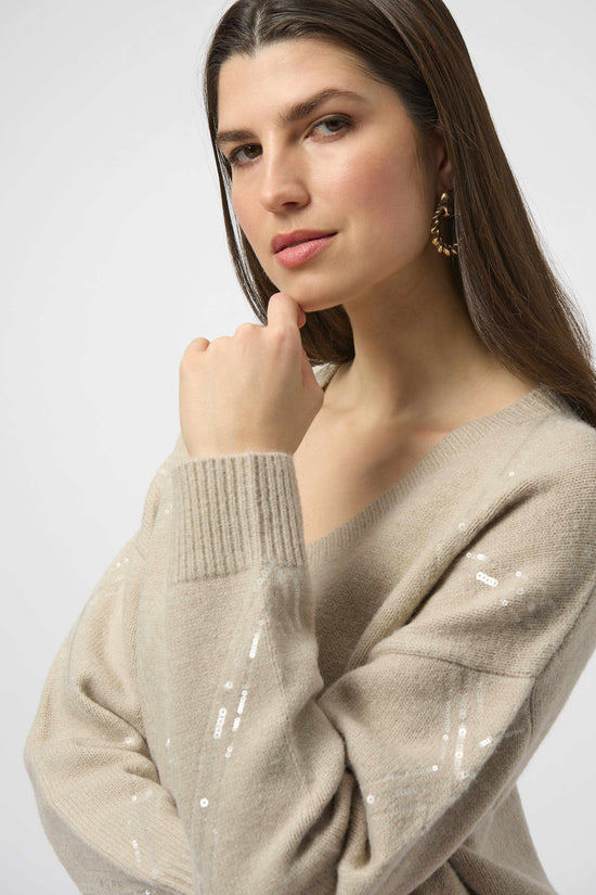 Joseph Ribkoff sequin sweater 254949