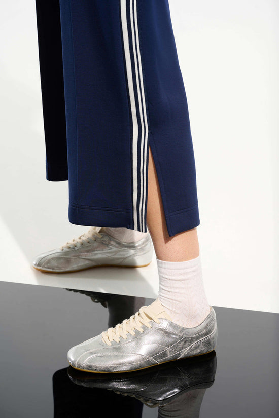 Joseph Ribkoff Indigo Scuba Jersey Pull-On Culotte Trousers 261618