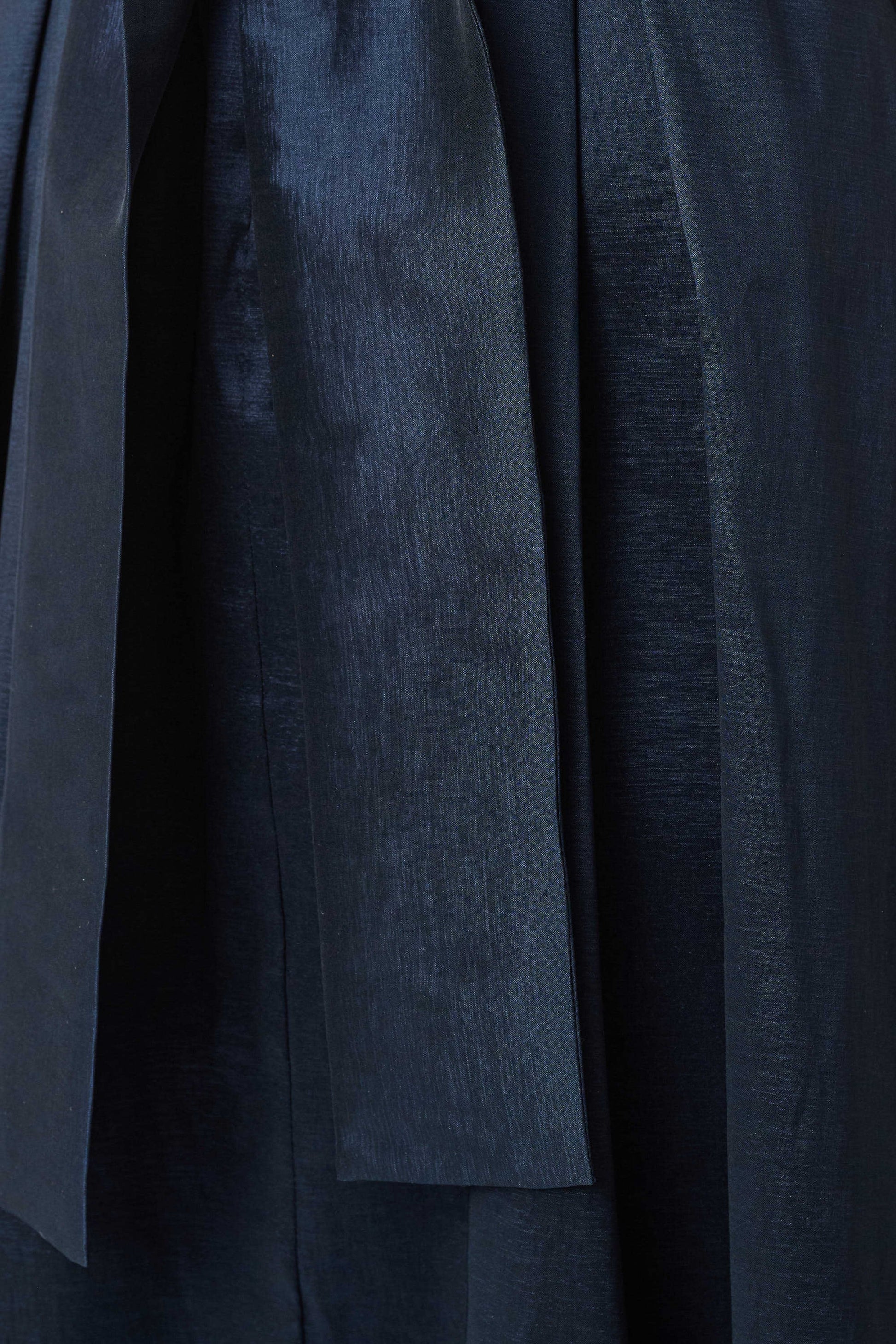 Joseph Ribkoff Midnight Blue Stretch Taffeta Fit And Flare Dress With Lapel Collar