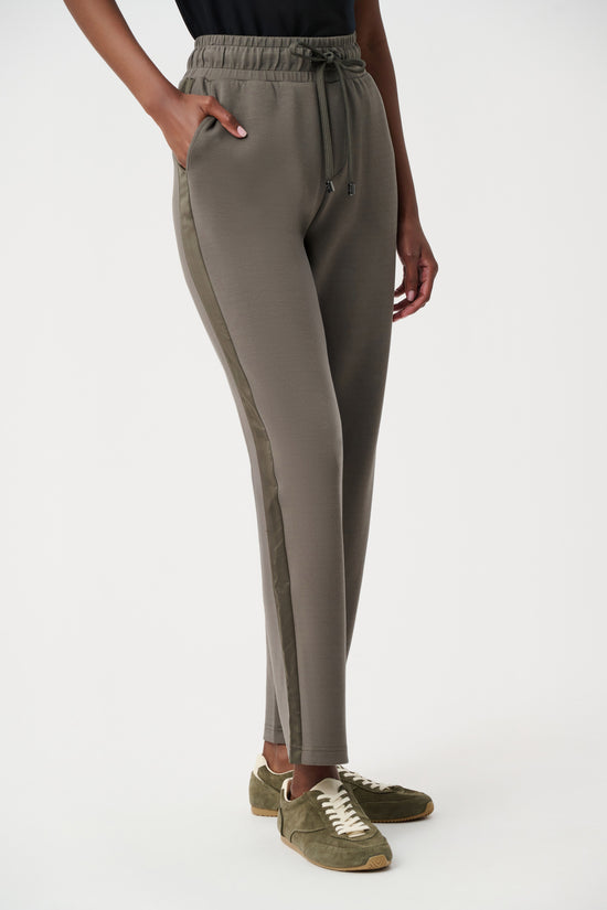 Joseph Ribkoff Avocado Scuba Jersey Straight Leg Trousers