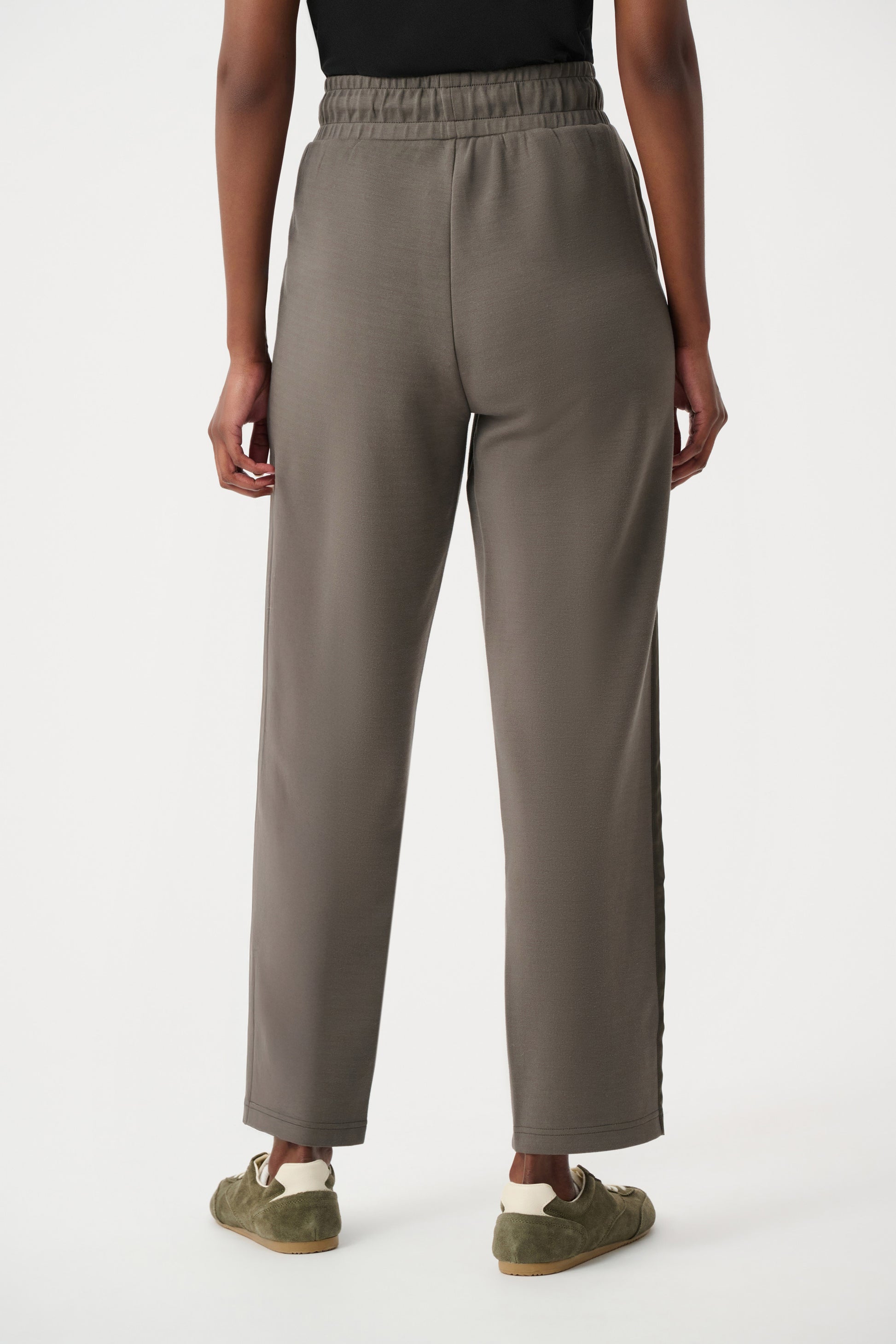 Joseph Ribkoff Avocado Scuba Jersey Straight Leg Trousers