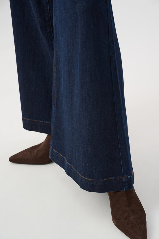 Joseph Ribkoff Blue Featherweave™ Denim Palazzo Jeans