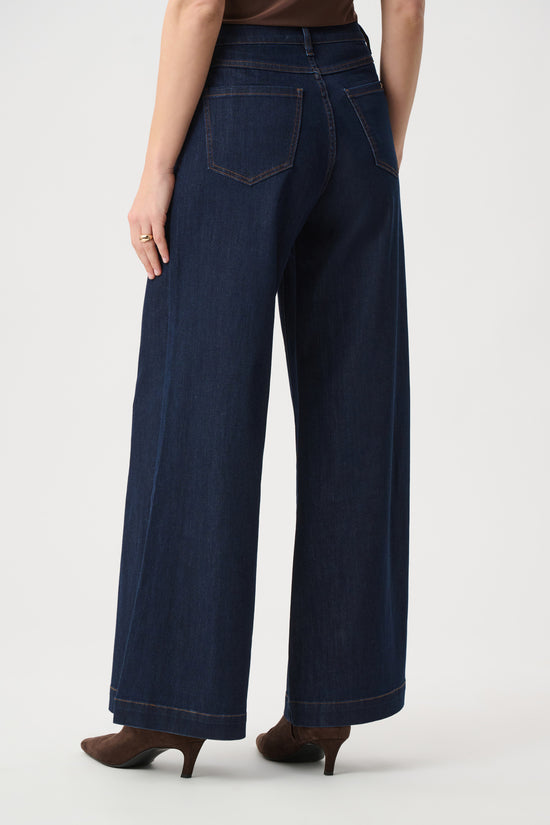 Joseph Ribkoff Blue Featherweave™ Denim Palazzo Jeans