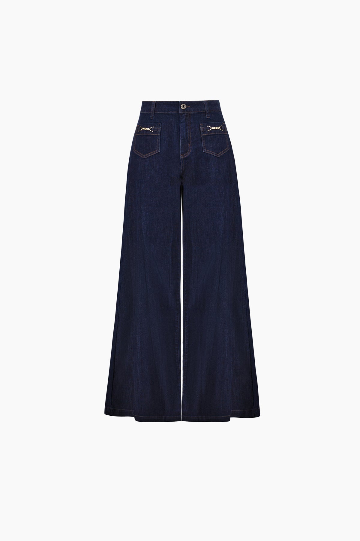 Joseph Ribkoff Blue Featherweave™ Denim Palazzo Jeans