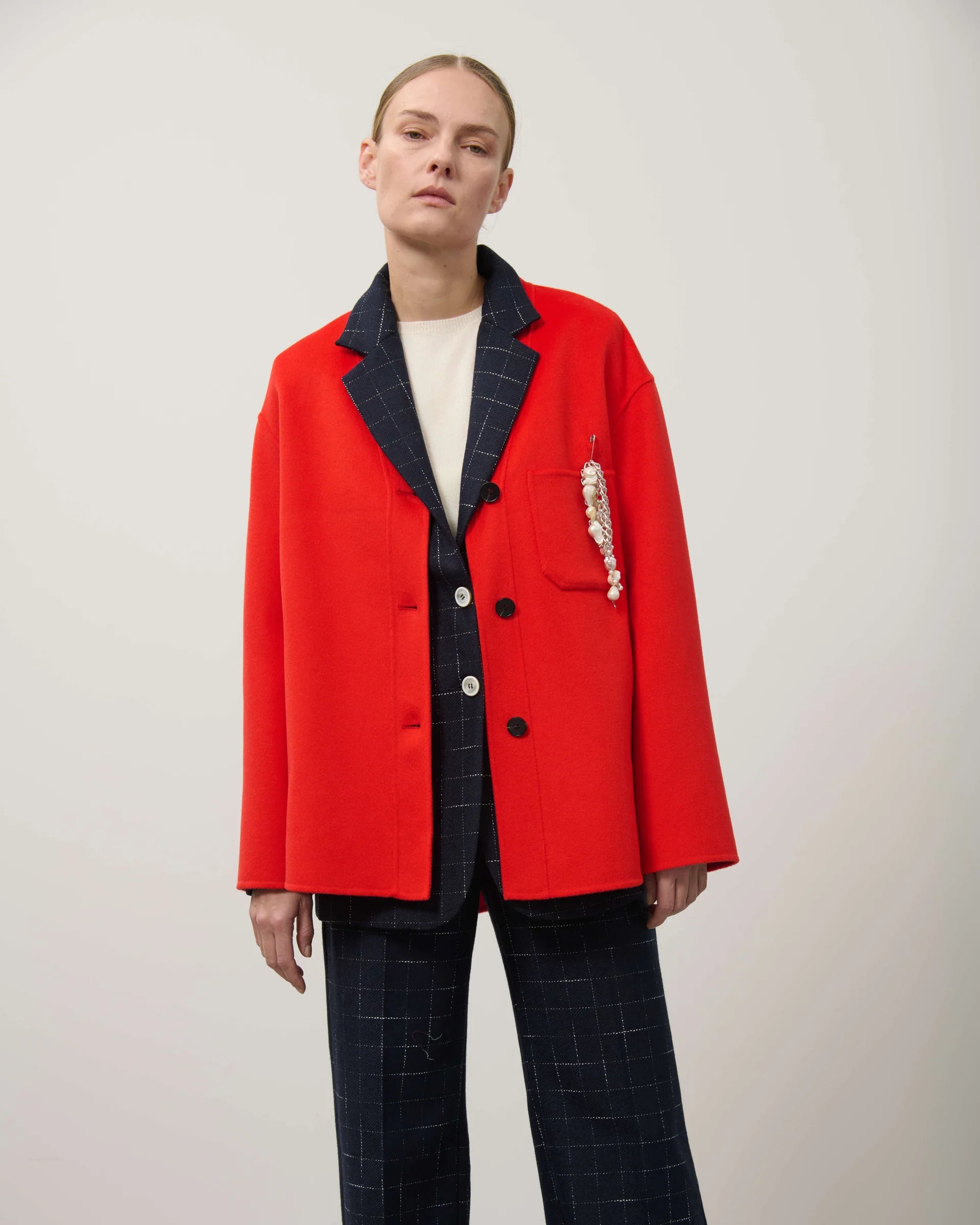 Beatrice b double cloth jacket 25FA3001