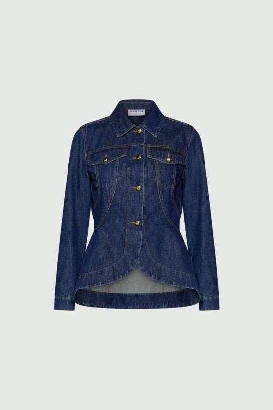 Marella Sport Washed Denim Jacket MLSTRINE