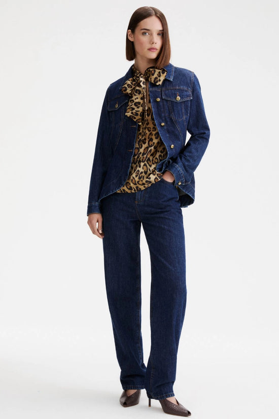 Marella Sport Washed Denim Jacket MLSTRINE
