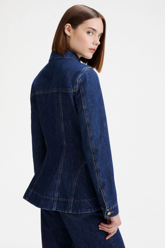 Marella Sport Washed Denim Jacket MLSTRINE