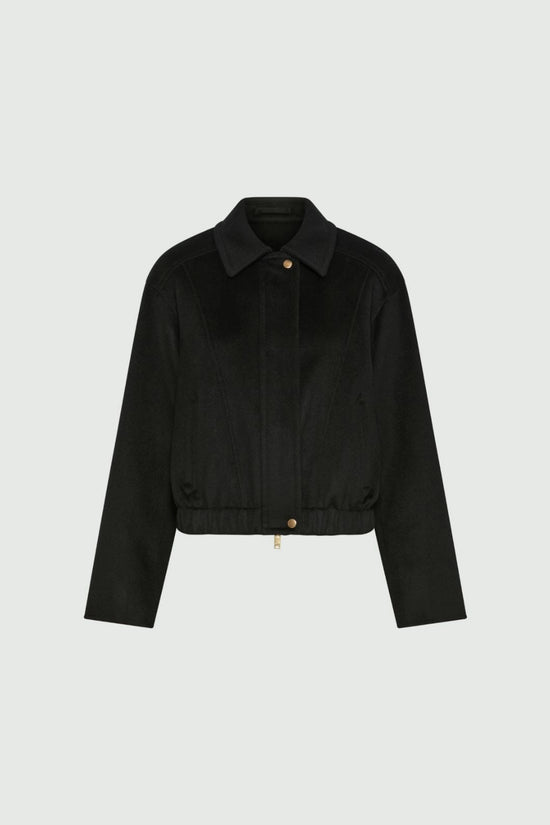 Marella Black Pure Wool Double-Faced Jacket