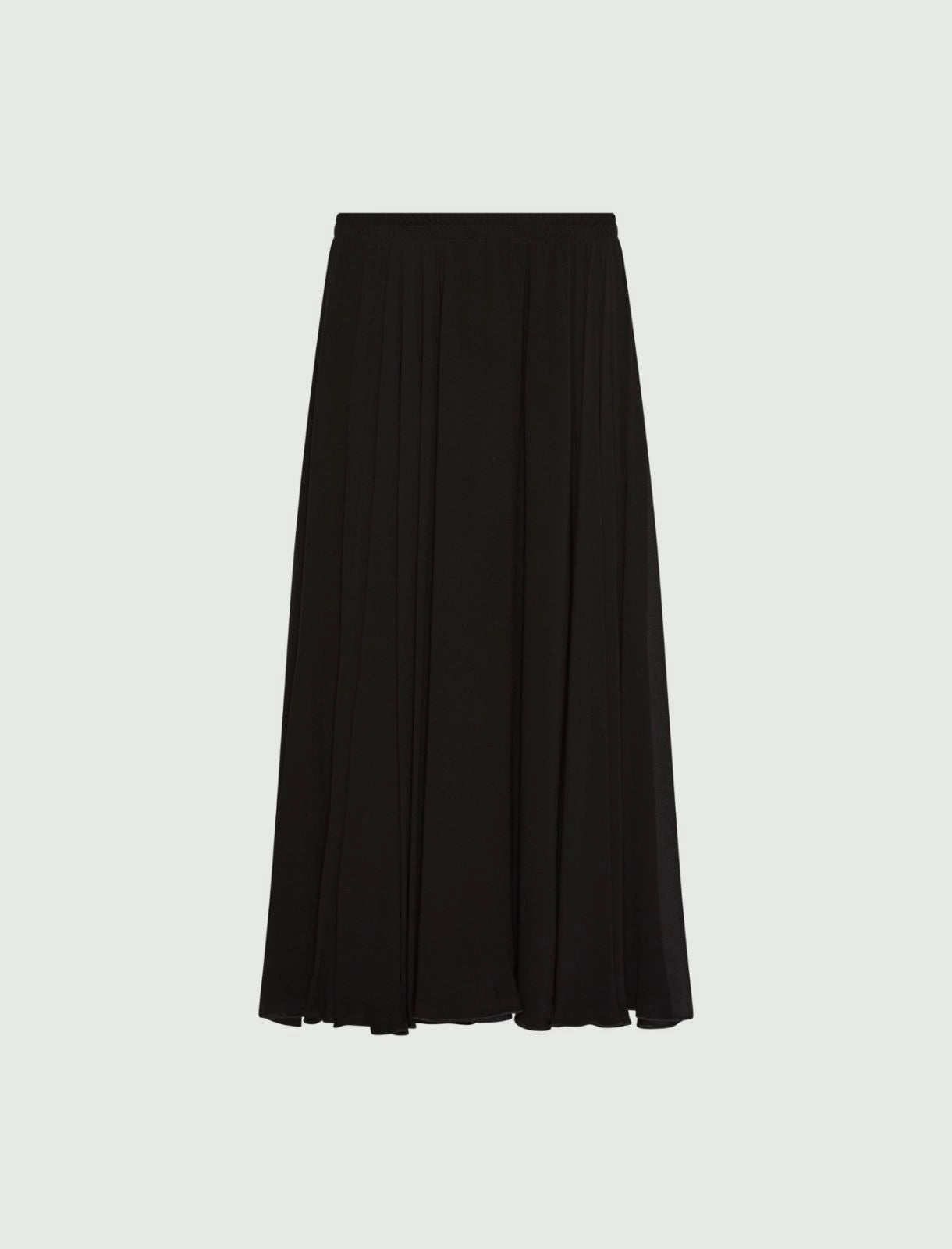 Marella long georgette skirt Brado