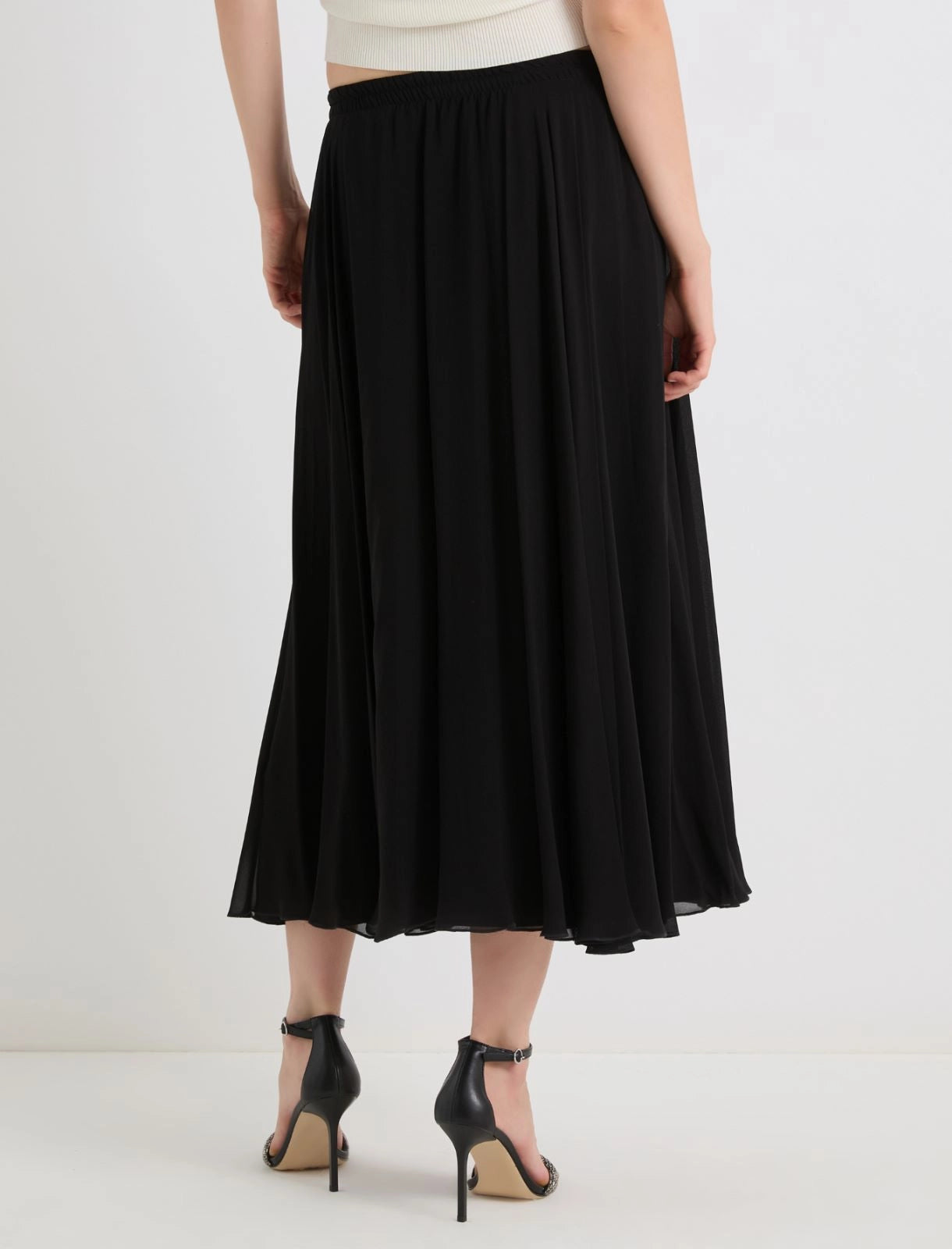 Marella long georgette skirt Brado