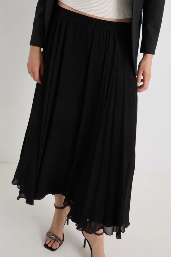 Marella long georgette skirt Brado