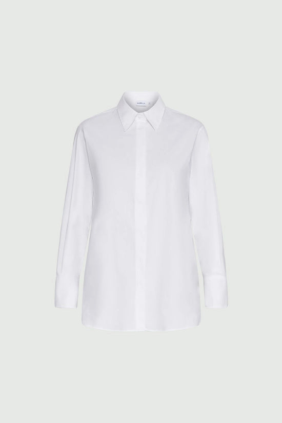 Marella stretch poplin shirt Rostro