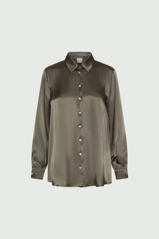 Marella silk blend satin shirt Bunny