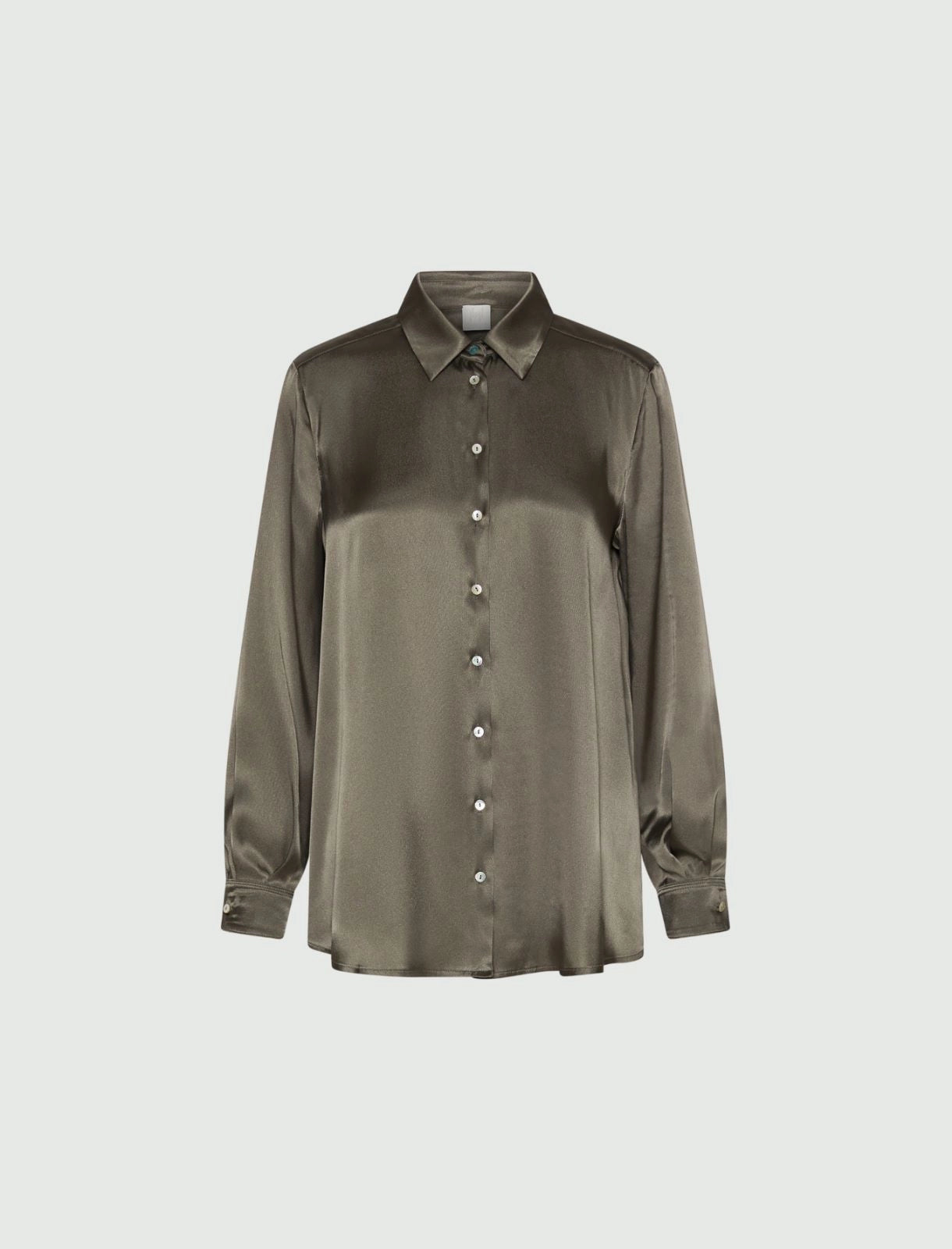 Marella silk blend satin shirt Bunny