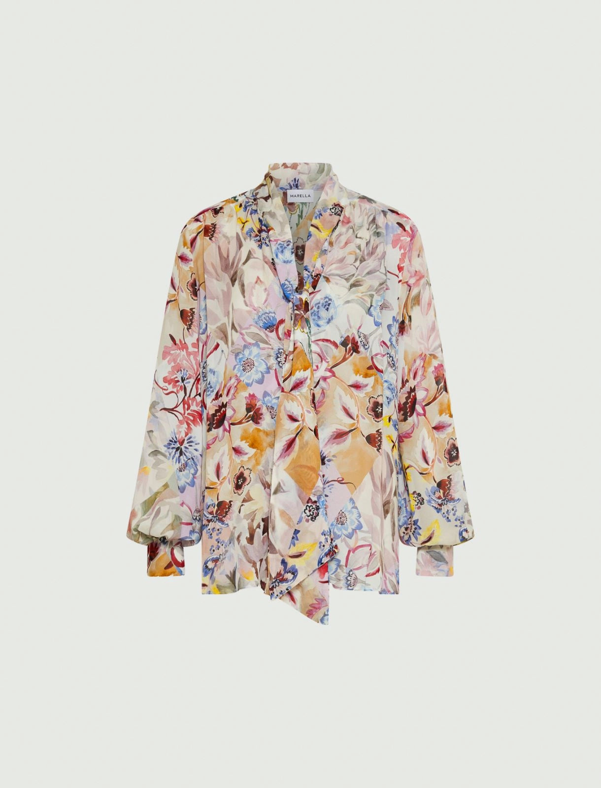 Marella sash detail blouse Bruco