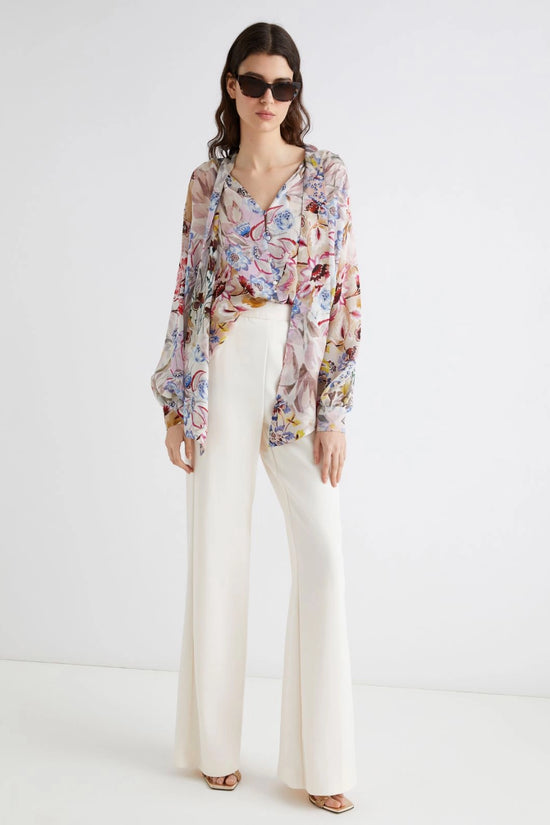 Marella sash detail blouse Bruco