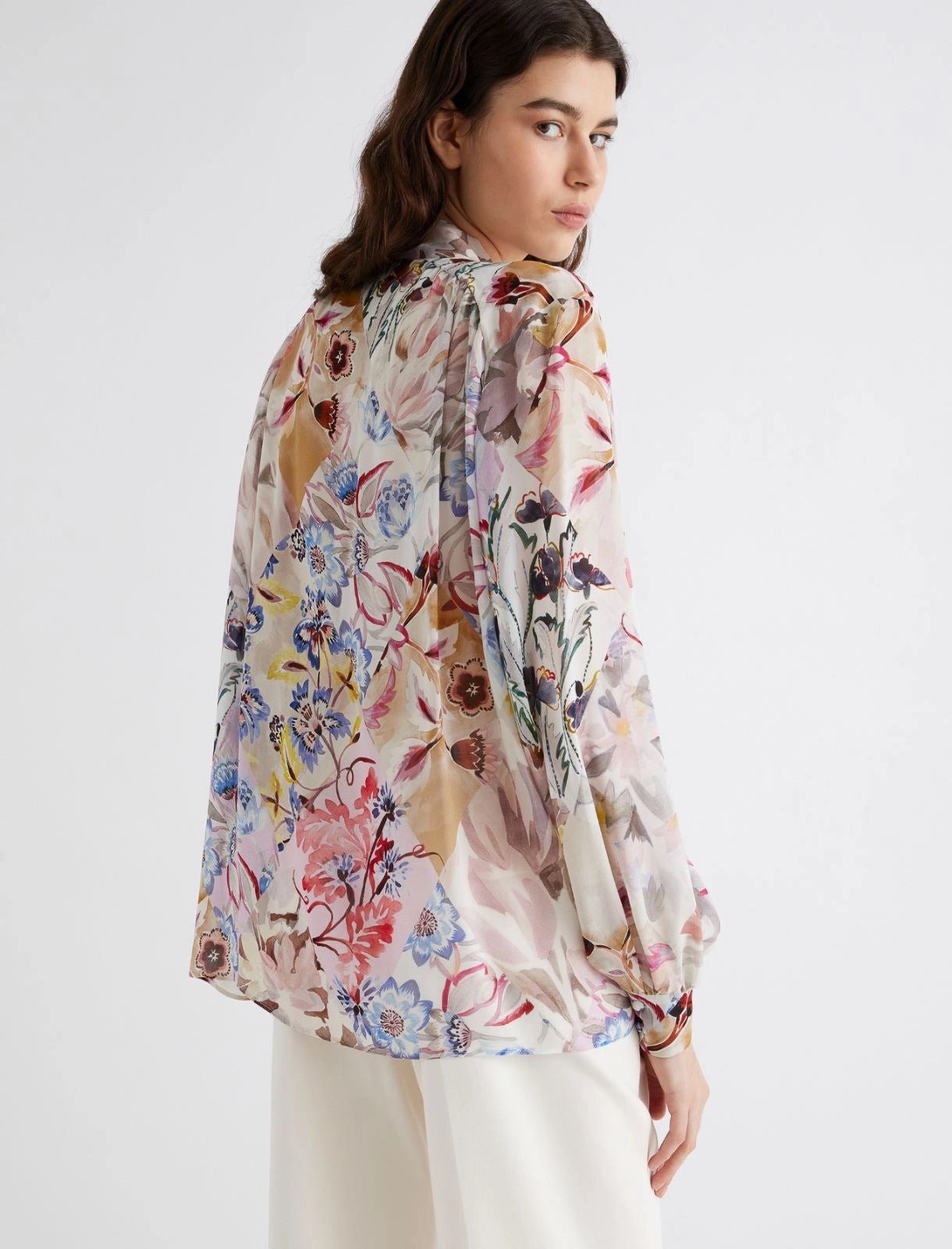 Marella sash detail blouse Bruco