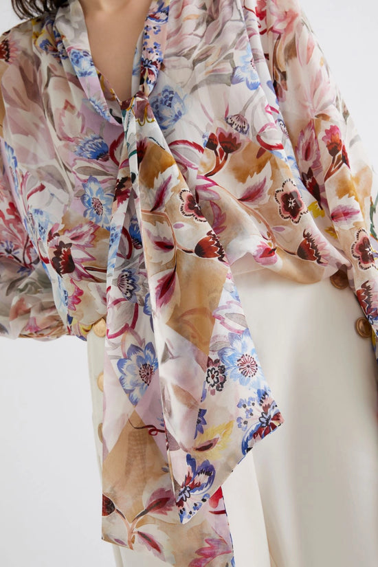 Marella sash detail blouse Bruco