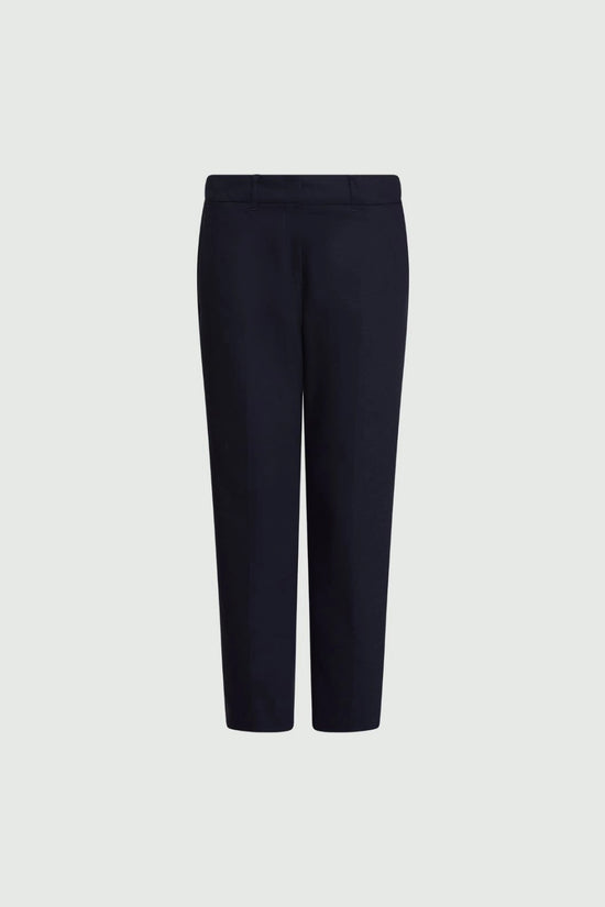 Marella navy stretch cotton trouser Miele