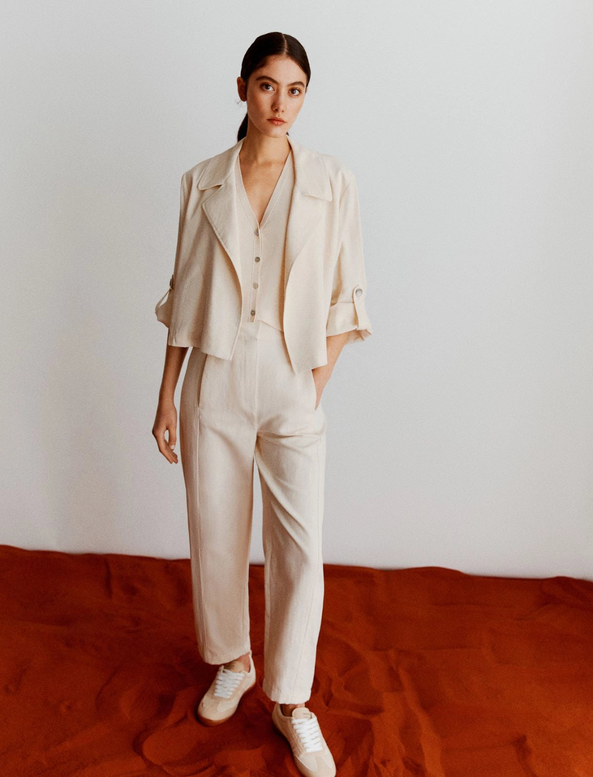Marella carrot fit trousers Amato