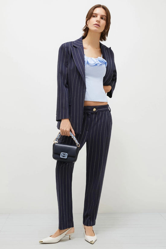 Marella pinstripe trousers Rocco