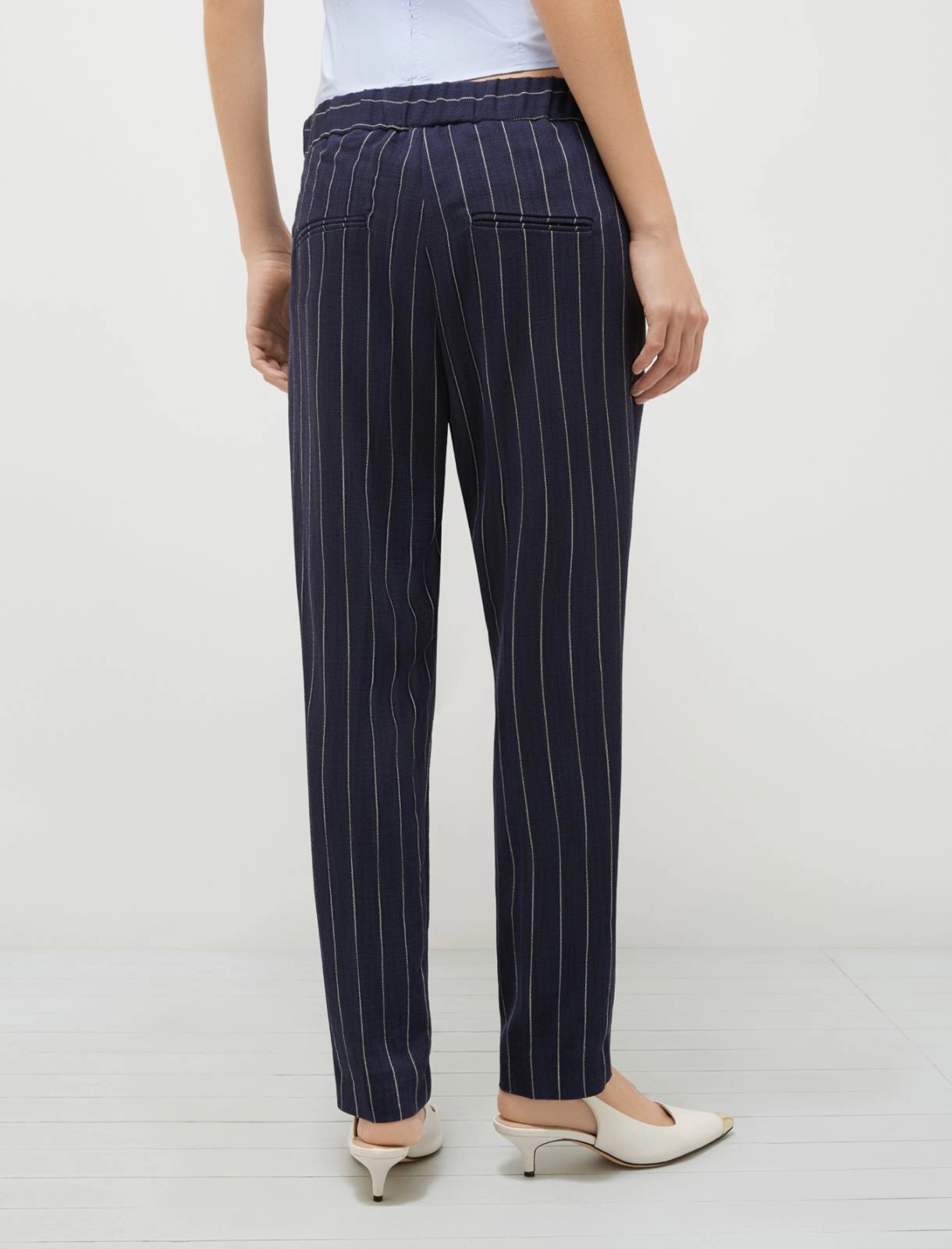 Marella pinstripe trousers Rocco