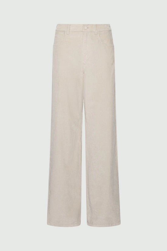 Marella Turtledove Wide Leg Corduroy Trousers
