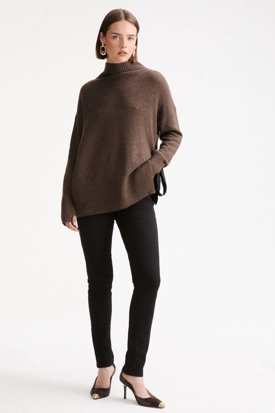Marella Sport Black Skinny Stretch-Cotton Trousers
