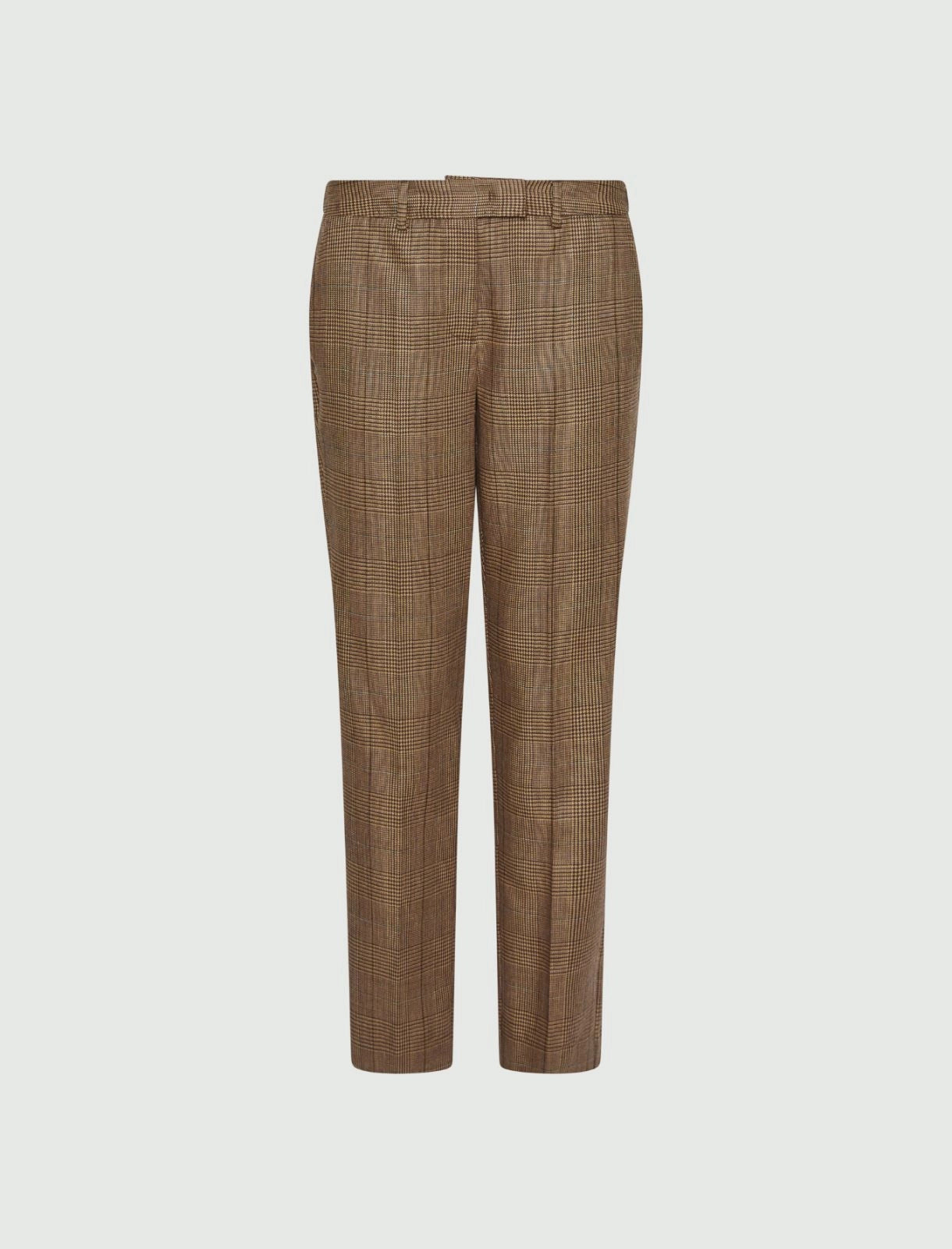 Marella slim fit check trousers Margie