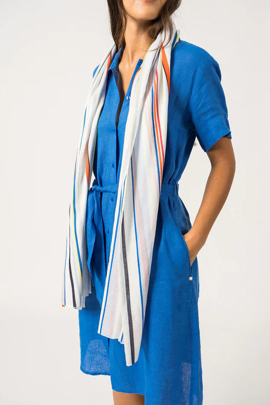 Saint James striped scarf Transat 3177