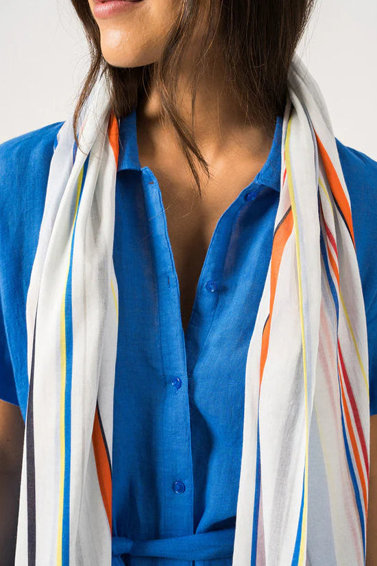 Saint James striped scarf Transat 3177