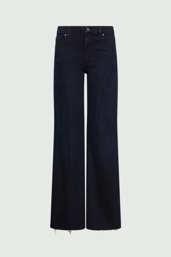 Marella Midnight Cropped Wide-Leg Jeans