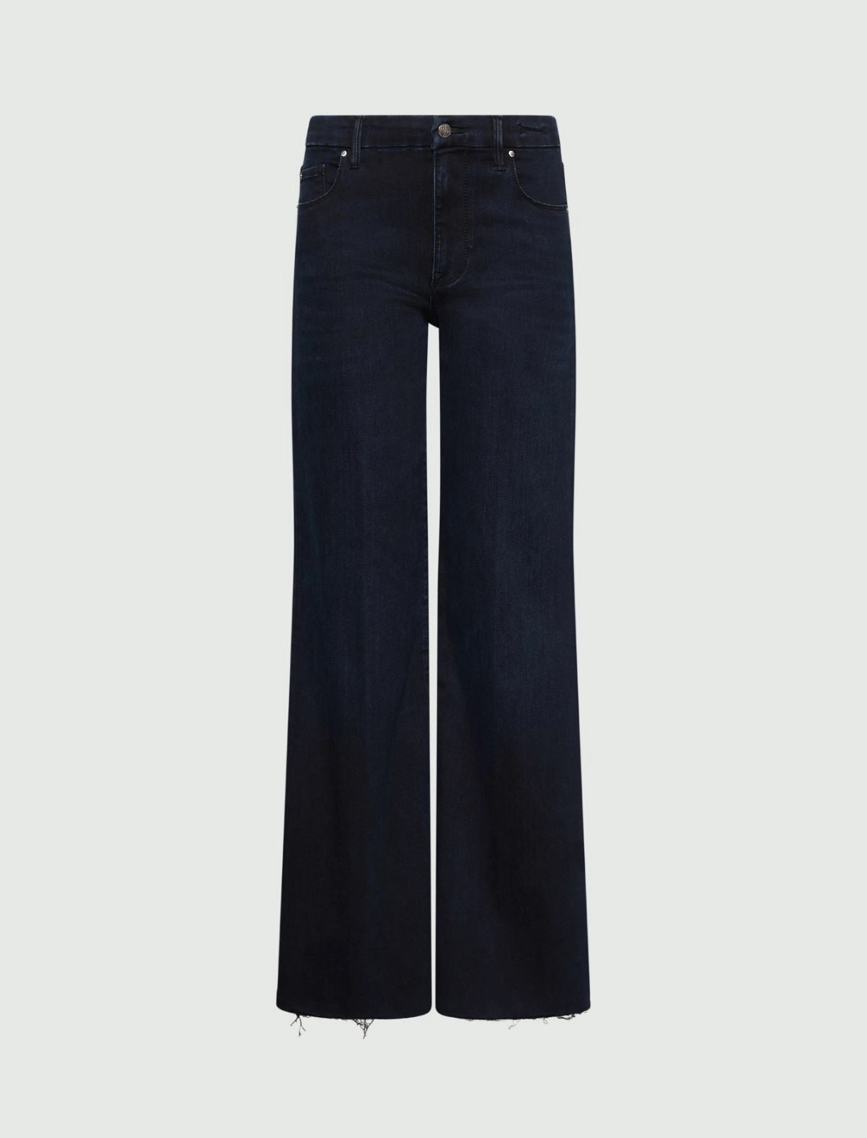 Marella Midnight Cropped Wide-Leg Jeans