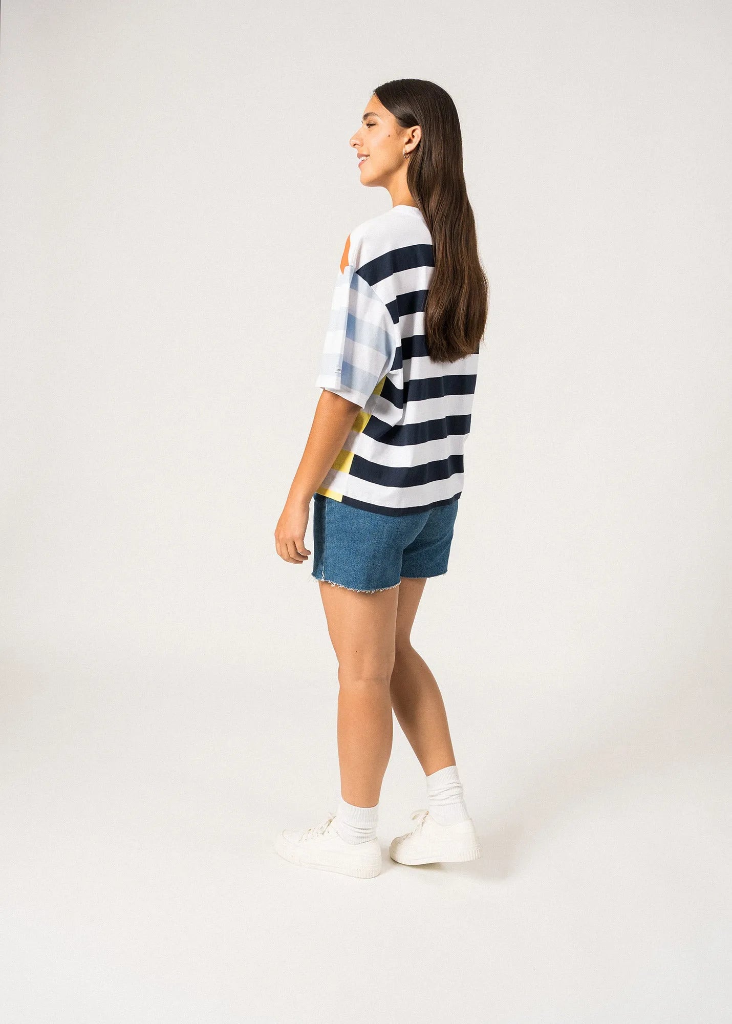 Saint James bold stripe top Fiona 3197