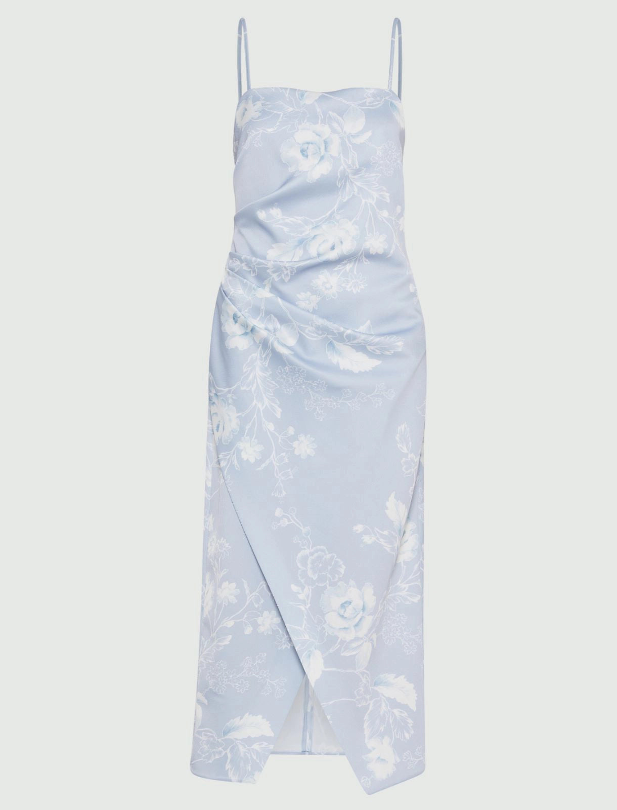 Marella printed satin dress Radix