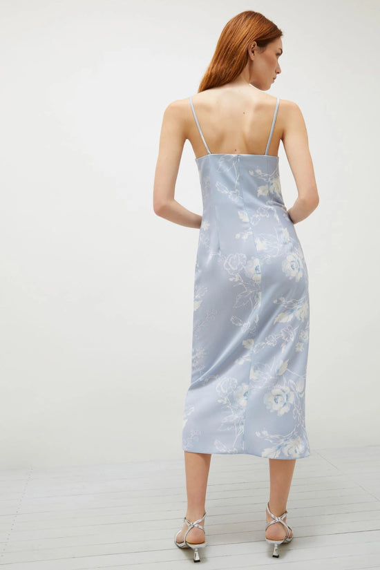 Marella printed satin dress Radix