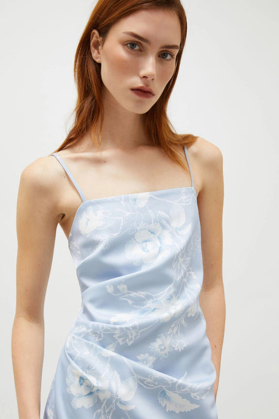 Marella printed satin dress Radix