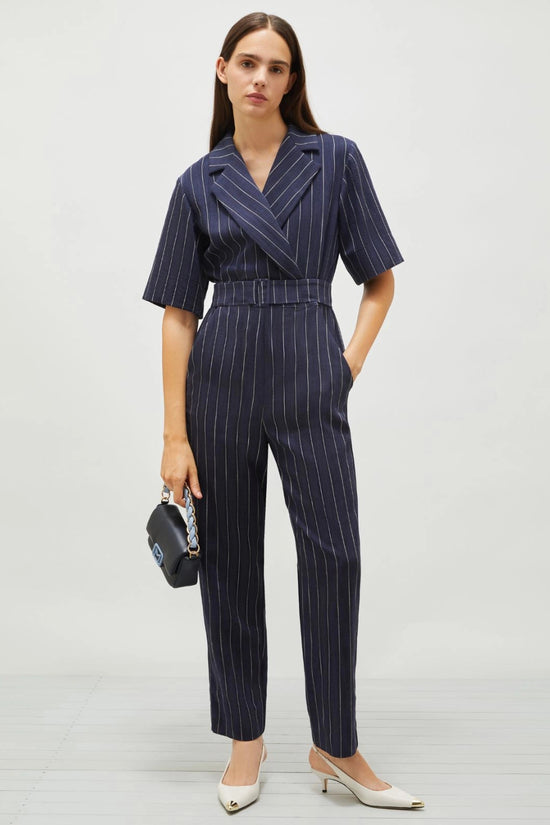 Marella pinstripe jumpsuit Banana
