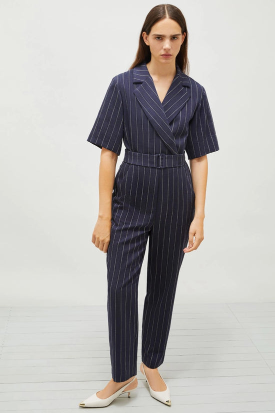 Marella pinstripe jumpsuit Banana