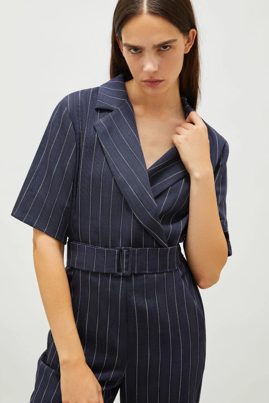 Marella pinstripe jumpsuit Banana