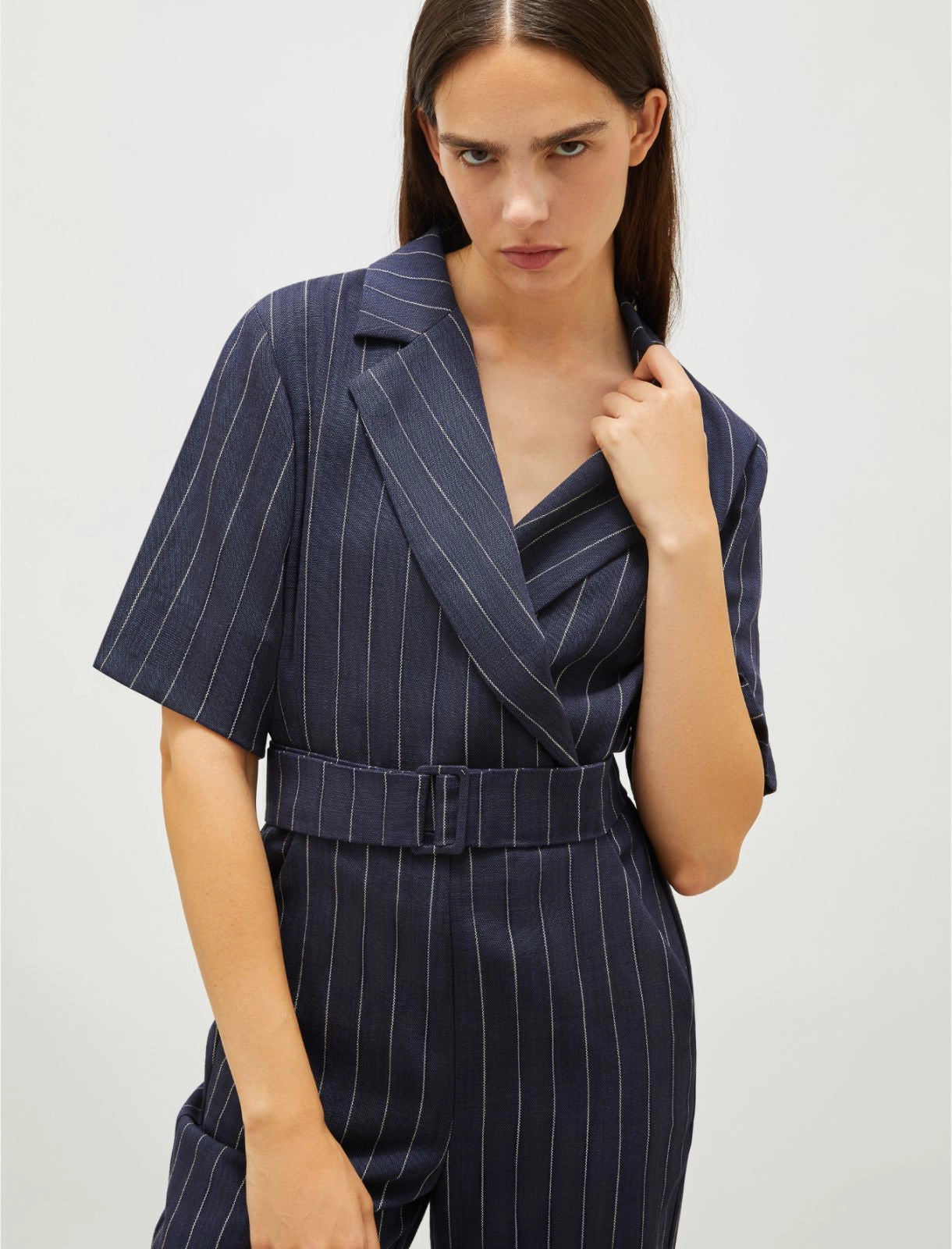 Marella pinstripe jumpsuit Banana