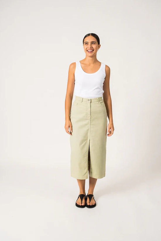 Saint James long straight skirt Julia