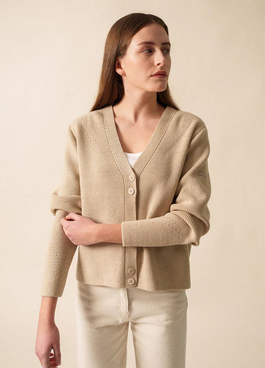 Saint James wool cardigan 3365 Aoste