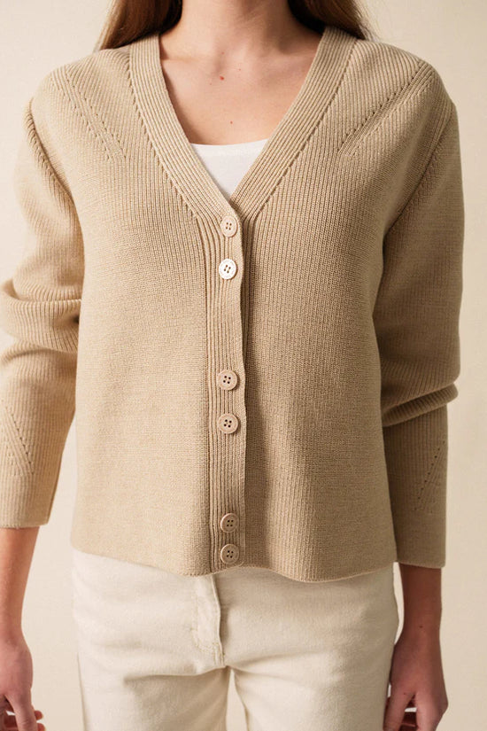 Saint James wool cardigan 3365 Aoste