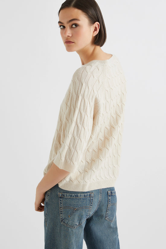 Marella Cashmere-Blend Sweater FRANZ- IVORY