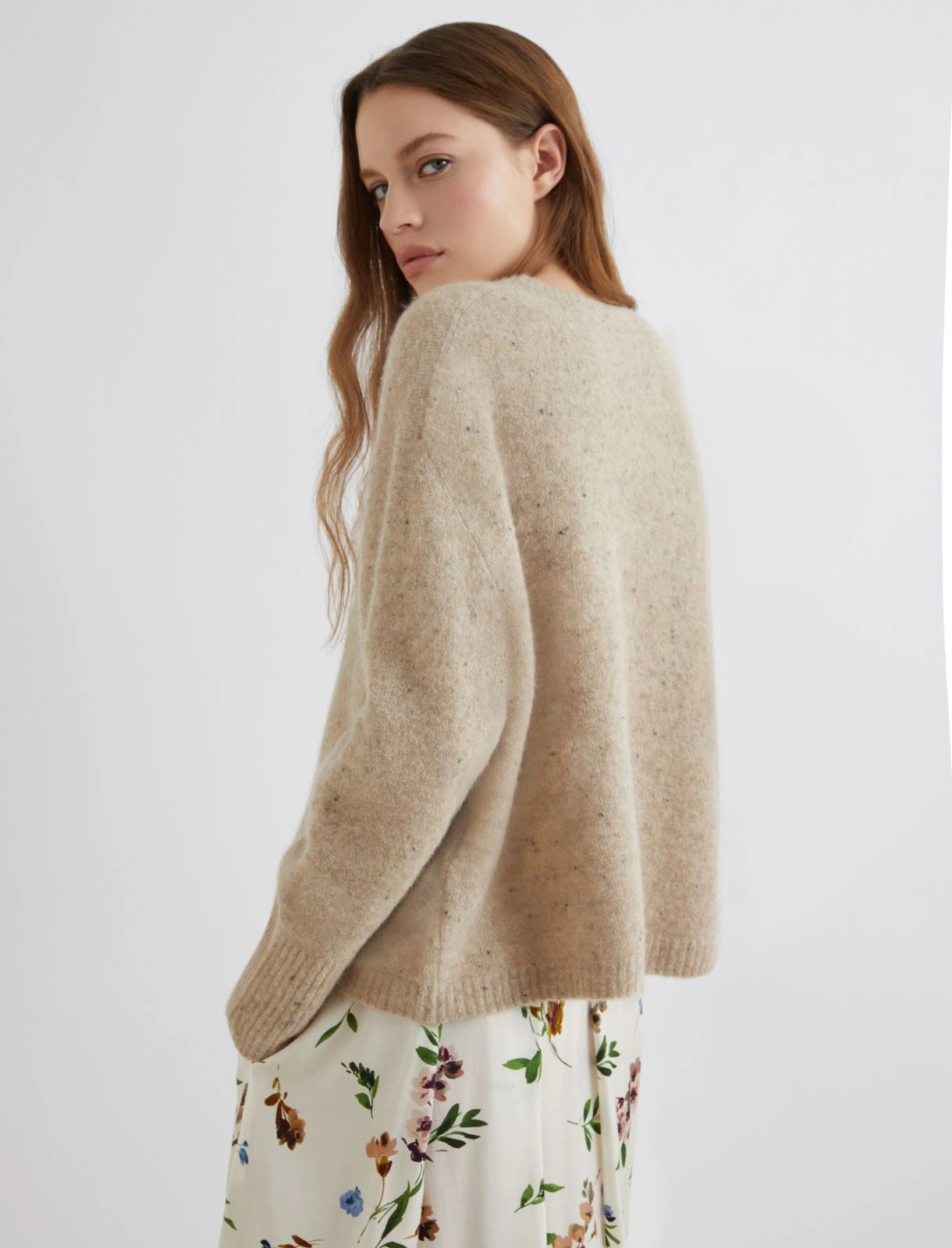 Marella alpaca knit sweater Albina