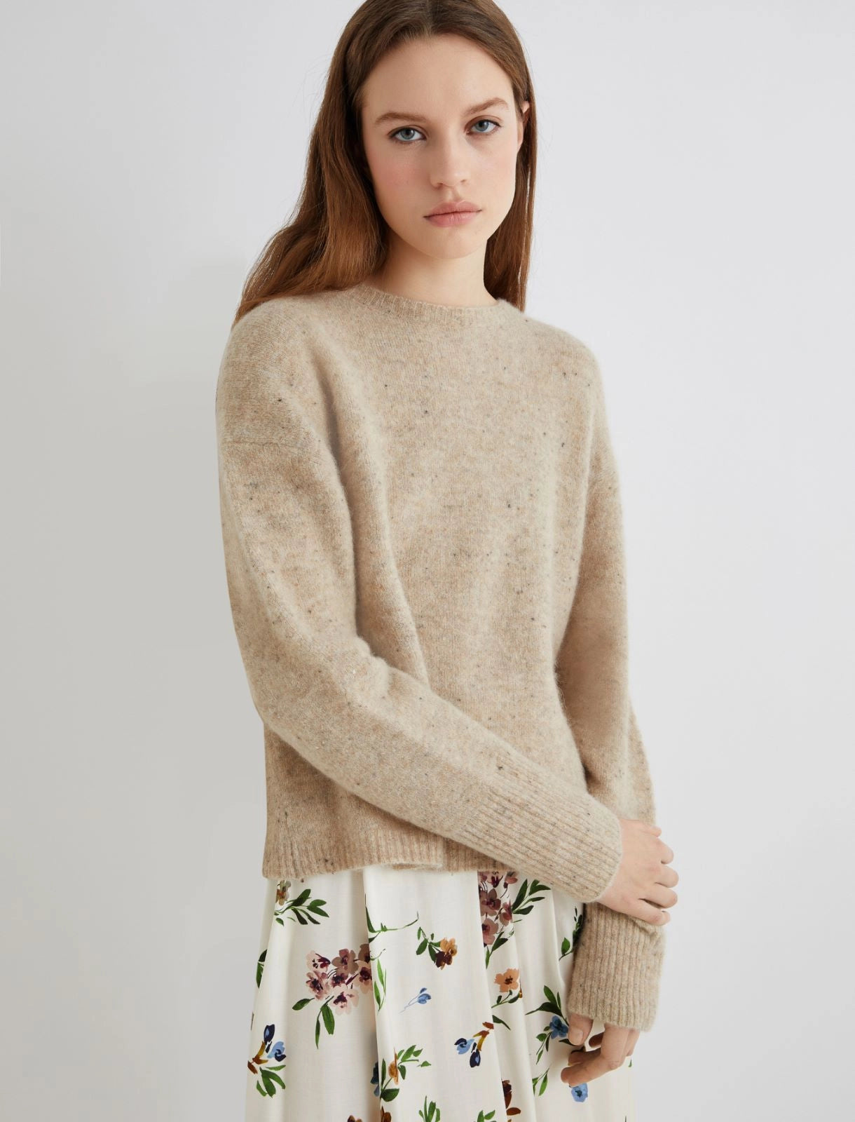 Marella alpaca knit sweater Albina